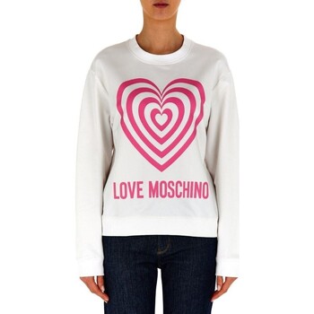 Vêtements Femme Sweats Love Moschino W6306 56 E2246 Blanc