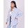Vêtements Femme Chemises / Chemisiers Tables de chevet Surchemise F212046 Bleu
