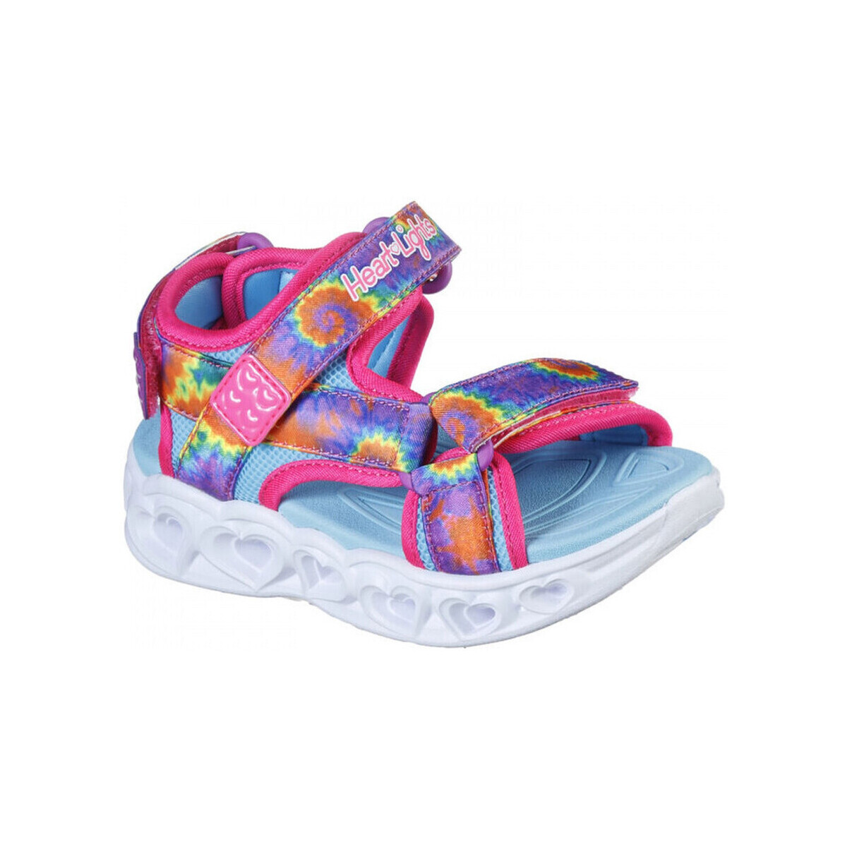 Chaussures Enfant Sandales et Nu-pieds Skechers Heart lights sandals-color gr Multicolore