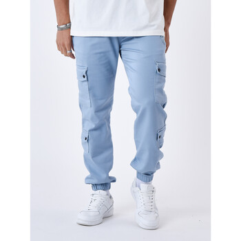 Vêtements Homme Pantalons Désir De Fuite Pantalon T19939-1 Bleu