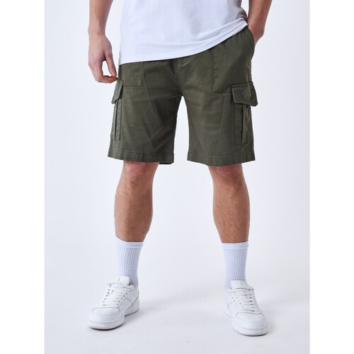 Vêtements Homme Shorts / Bermudas Joggings & Survêtements Short T238003 Vert