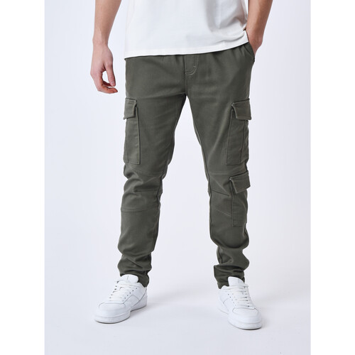 Vêtements Homme Pantalons Bouts de canapé / guéridons Pantalon T239024 Vert