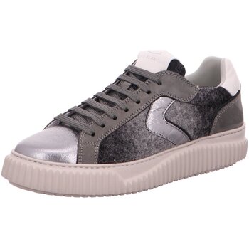 Chaussures Femme Baskets mode Voile Blanche  Gris