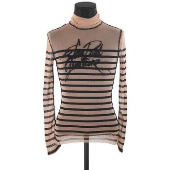 Vêtements Femme Débardeurs / T-shirts sans manche tulle-layered Jean Paul Gaultier Top Rose