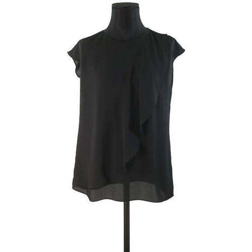 Vêtements Femme T-Shirt NIKE 137-147 cm taille M noir et gris Ralph Lauren Blouse Noir