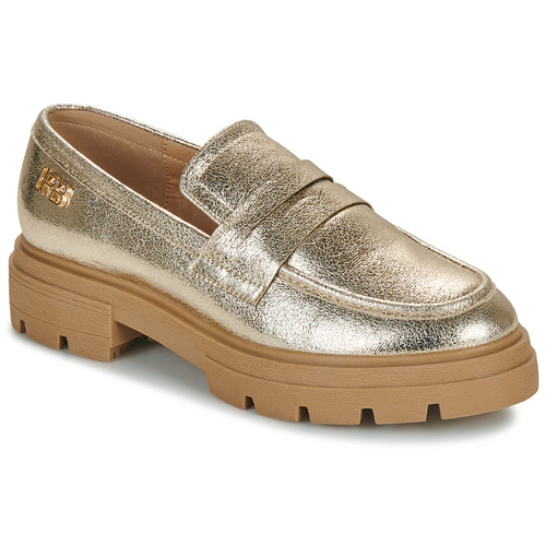 Chaussures Femme Mocassins The Happy Monkes GASTONIA Or