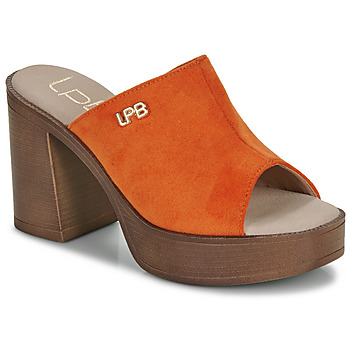 Chaussures Femme Mules Malles / coffres de rangements IZIA Orange