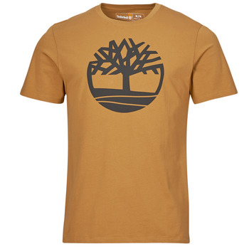 Vêjellyfishbright Homme T-shirts manches courtes Timberland Tree Logo Short Sleeve Tee Jaune