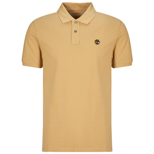 Vêtements Homme Polos manches courtes Timberland Pique Short Sleeve Polo Beige