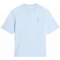 Vêtements Homme T-shirts & Polos Ami Paris T SHIRT AMI DE COEUR   UTS004.726 Bleu