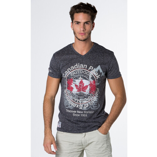 Vêtements Homme prix dun appel local Canadian Peak JAPPLE t-shirt pour homme Gris