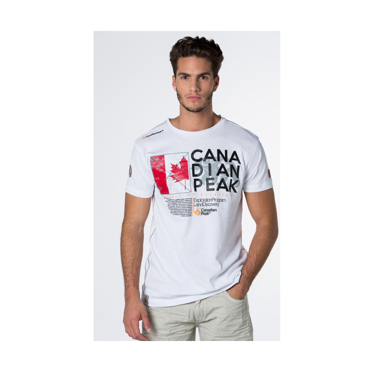 Vêtements Homme VANS Mixed Up Gingham Cropped Crew Sweatshirt addict marshmallow Damen Weiß Canadian Peak JILTORD t-shirt addict pour homme Blanc
