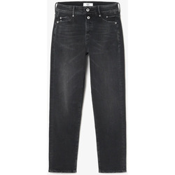 Vêtements Femme Jeans Le Temps des Cerises Basic 400/18 mom taille haute 7/8ème jeans noir Noir