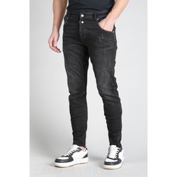 Vêtements Homme Jeans Le Temps des Cerises Alost 900/03 tapered arqué jeans destroy noir Noir