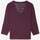 Vêtements Femme T-shirts & Polos Le Temps des Cerises Top villou lie de vin Rouge