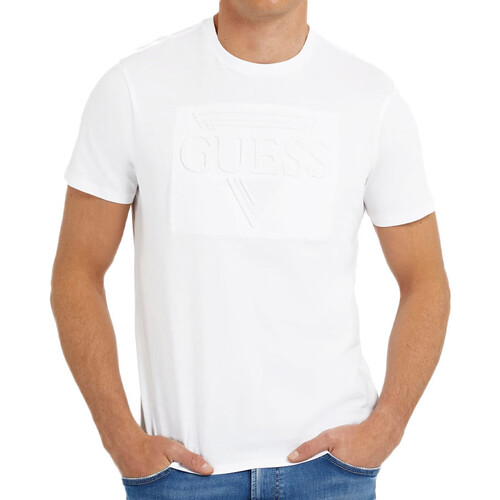 Vêtements Homme T-shirts & Polos Guess G-M3YI92K9RM1 Blanc