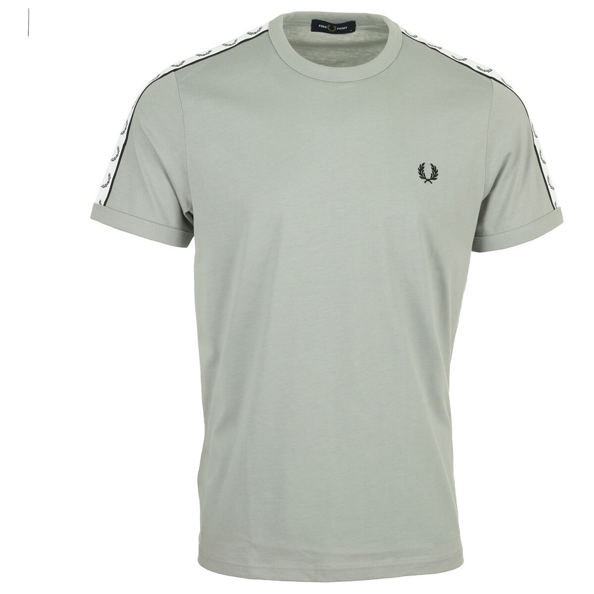 Vêtements Homme T-shirts manches courtes Fred Perry Taped Ringer Gris