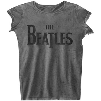 Vêtements Femme T-shirts manches longues The Beatles  Gris