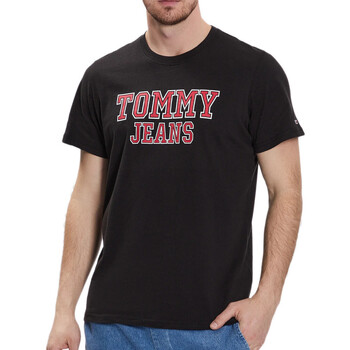 Vêtements Homme T-shirts & Polos Tommy Hilfiger DM0DM16405 Noir