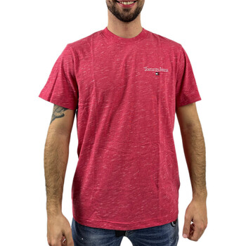 Vêtements Homme T-shirts manches courtes Tommy Hilfiger DM0DM16322 Rouge