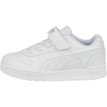 Chaussures Fille Baskets basses Puma Siyah Basket Basse à Lacets  RBD Game Low AC+PS Blanc