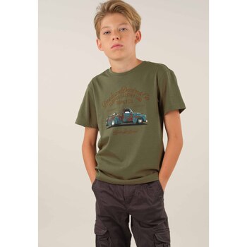 Vêtements Garçon Veste Junior Wind - 10 Ans Deeluxe T-Shirt TRUCKY Vert