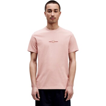 Vêtements Homme T-shirts manches courtes Fred Perry  Rose