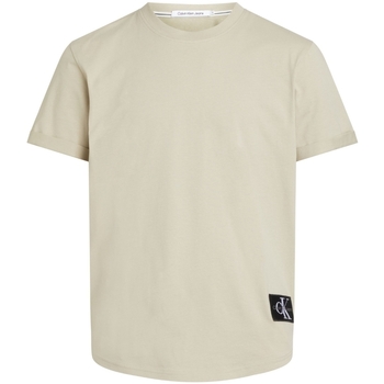 Vêtements Homme T-shirts & Polos Calvin Klein Jeans T shirt homme  Ref 60954 Beige Beige