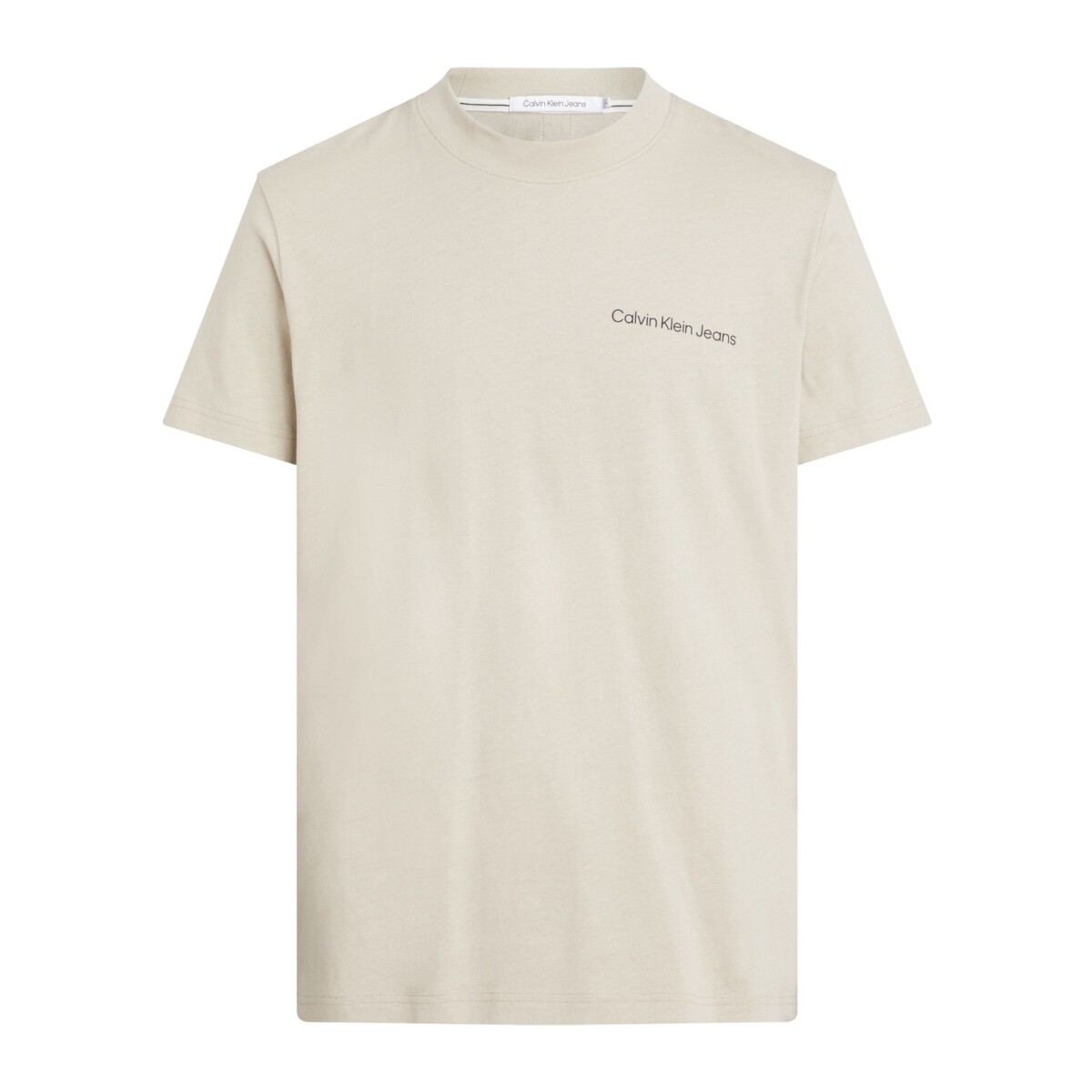 Vêtements Homme T-shirts & Polos Calvin Klein Jeans T shirt homme  Ref 60953 Beige Beige