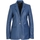 Vêtements Femme Blousons Oakwood Blazer  Meg en cuir Ref 57475 Bleu Fonce Bleu