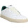 Chaussures Homme Baskets mode P448 Bali Cuir Homme White Wood Multicolore