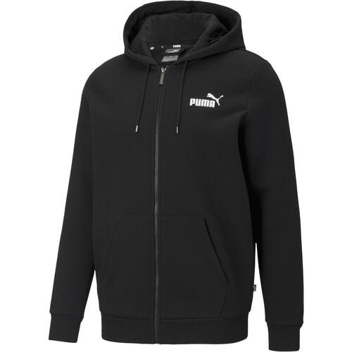 Vêtements Homme Sweats Puma Essentials Full-Zip Logo Noir