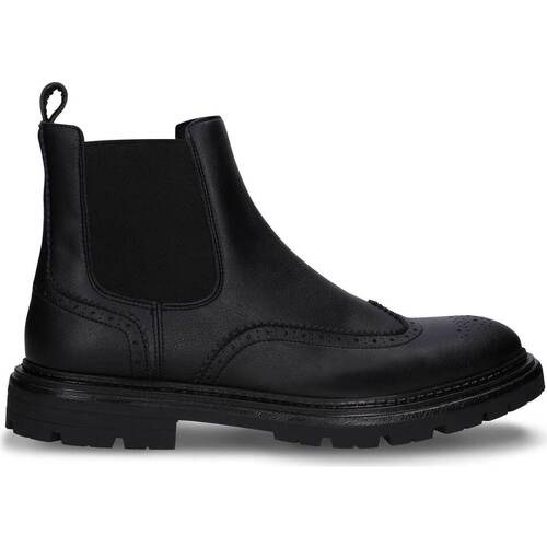 Chaussures Homme Bottes Botines Platform Mid Boot W Zip 95 YW0YW00415 Black BEH Casian_Black Noir