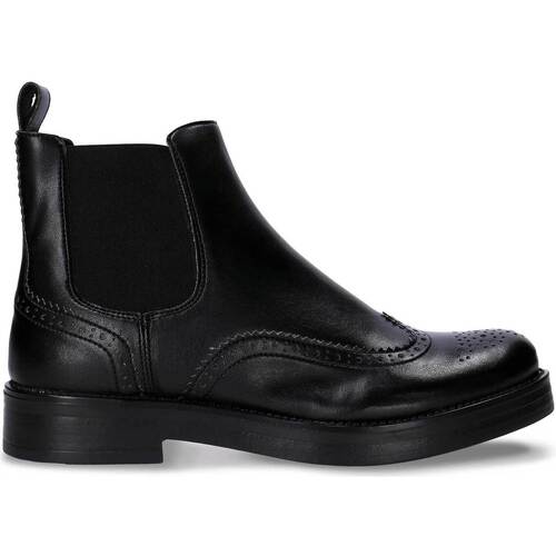 Chaussures Femme Bottes ville mm Tres Vivier Patent Leather Boots Sisi_Black Noir
