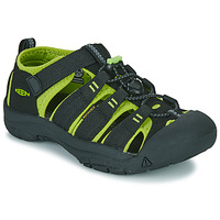Chaussures Garçon Sandales sport Keen KIDS NEWPORT H2 Noir / Vert