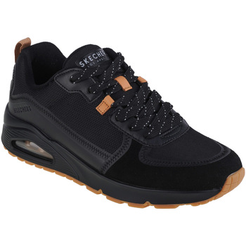 Chaussures Homme Baskets basses Skechers Uno-Layover Noir