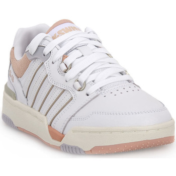 Chaussures Femme Baskets mode K-Swiss 157 RIVAL WHITE Blanc