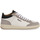 Chaussures Homme Baskets mode Blauer WHI BLK MURRAY 09 LES Blanc