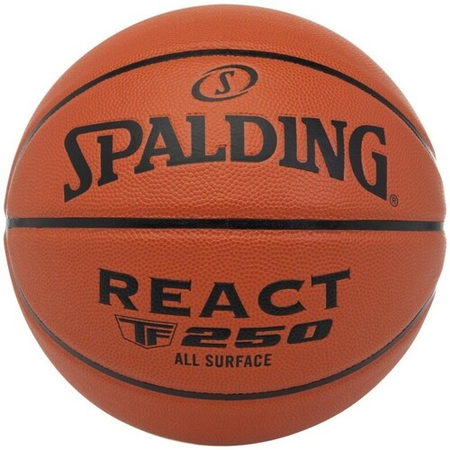 Accessoires Ballons de sport Spalding BALLON BASKETBALL REACT TF-250 SZ7 - Orange - 7 Orange