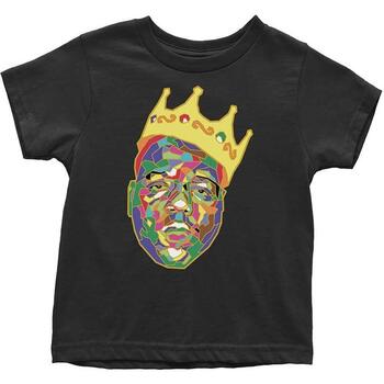 Vêtements Enfant T-shirts manches courtes Notorious B.i.g. RO153 Noir