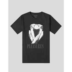 Vêtements Homme T-shirts manches courtes Pleasures  Noir