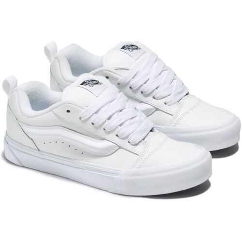 Chaussures Femme Baskets mode Vans KNU SKOOL - VN0009QCW00-WHITE Blanc