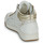 Chaussures Femme Baskets montantes Ara ROM-ST-HIGH-SOFT Blanc / Doré