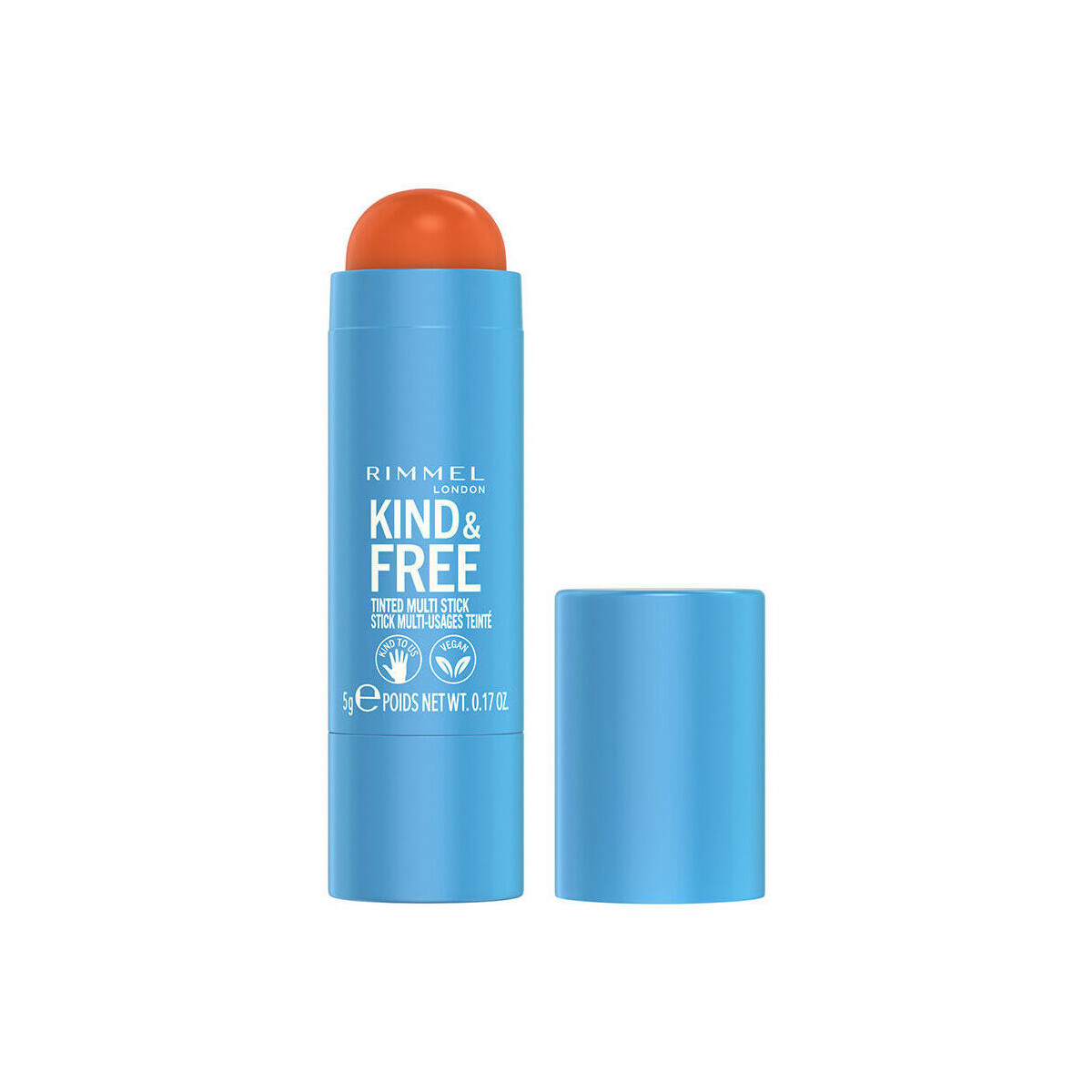 Beauté Blush & poudres Rimmel London Kind & Free Multi Stick Teinté 004-tangerine Dream 5 Gr 