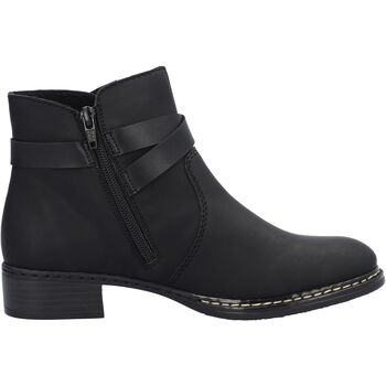 Chaussures Femme Boots Rieker Bottines Noir