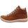 Chaussures Femme Baskets montantes Legero Sneaker Marron