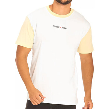 Vêtements Homme T-shirts & Polos Tommy Hilfiger DM0DM16323 Blanc