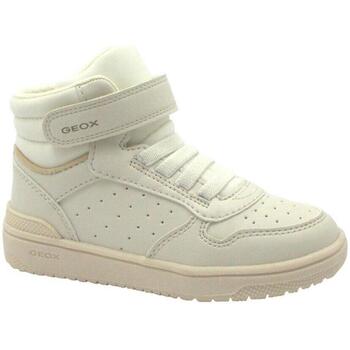 Chaussures Enfant Baskets montantes Geox GEO-I23-J36HXA-IV-b Blanc