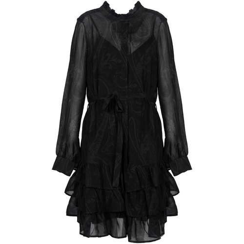 Vêtements Femme Robes black Silvian Heach PGA22335VE Noir