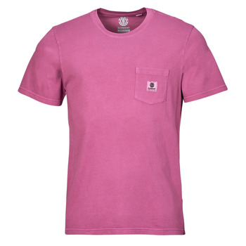 Vêtements Homme T-shirts manches courtes Element BASIC POCKET PIGMENT SS Rose